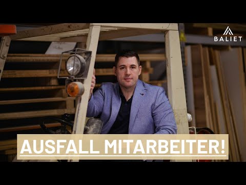 Ausfall Mitarbeiter! Das musst du TUN Handwerk &amp; Industrie